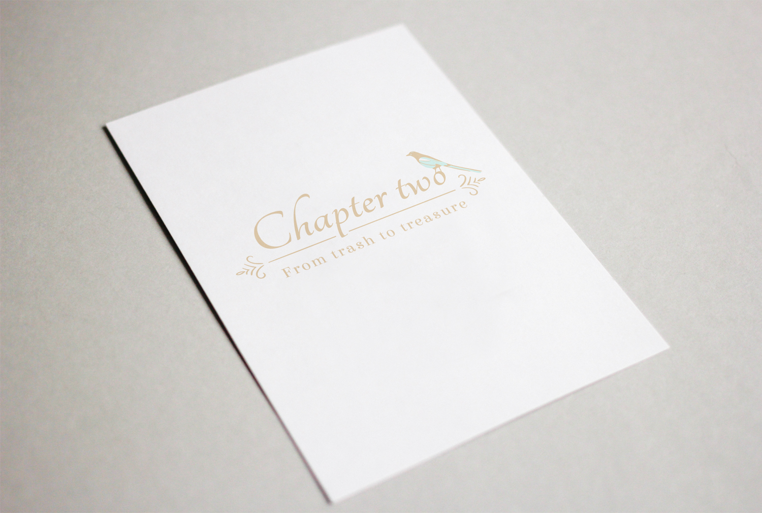 Logo-Design von Tegridy Studio für Chapter two | Design #11292439