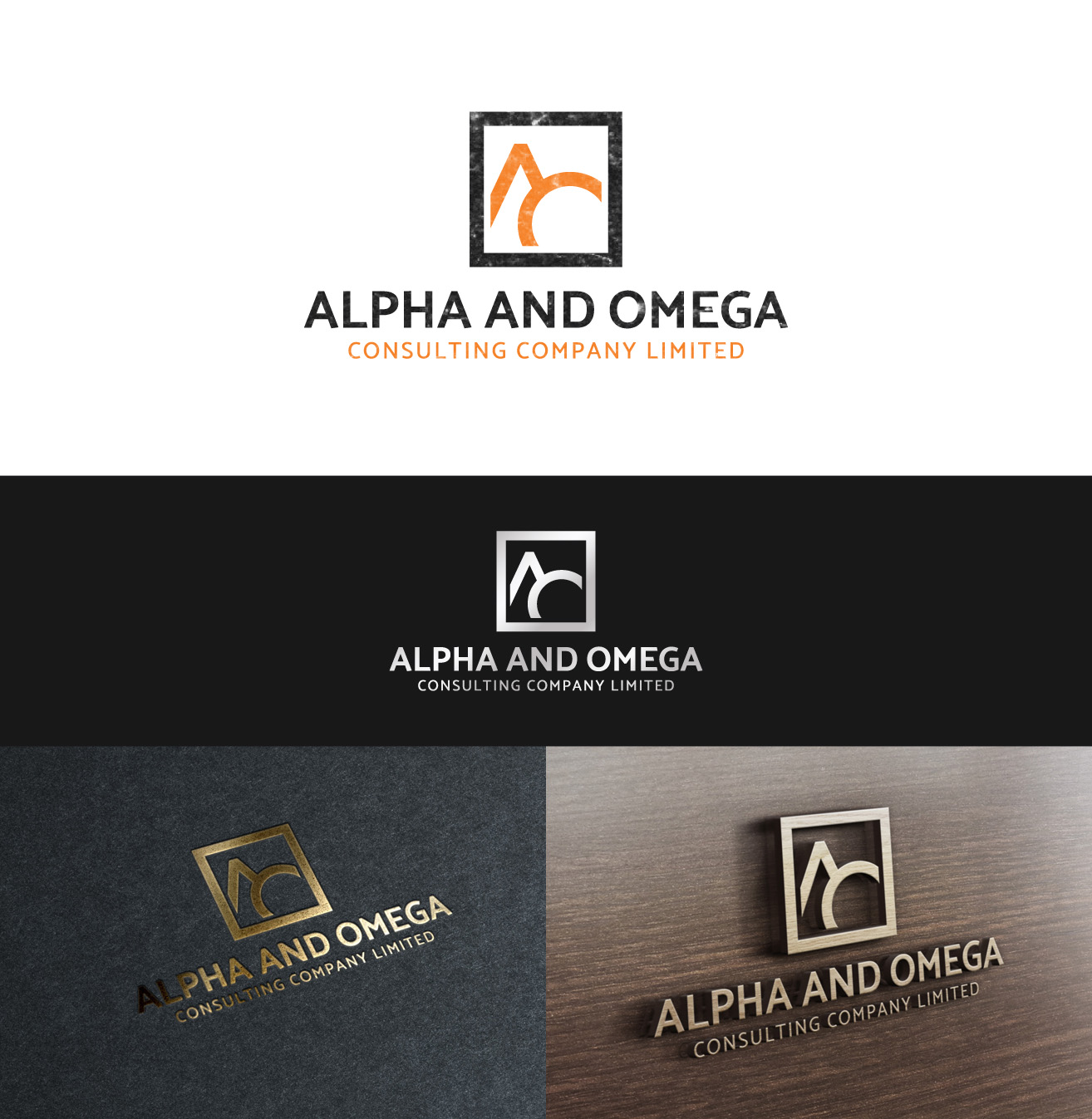 Logo-Design von Grapismo Brand Studio für Alpha and Omega Consulting Company Limited | Design #11302395