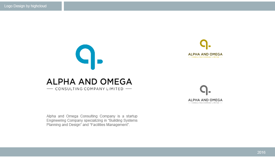 Design de Logo par highcloud pour Alpha and Omega Consulting Company Limited | Design #11321208