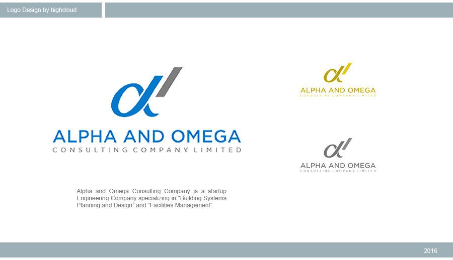 Design de Logo par highcloud pour Alpha and Omega Consulting Company Limited | Design #11321215