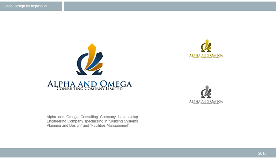 Design de Logo par highcloud pour Alpha and Omega Consulting Company Limited | Design #11321216