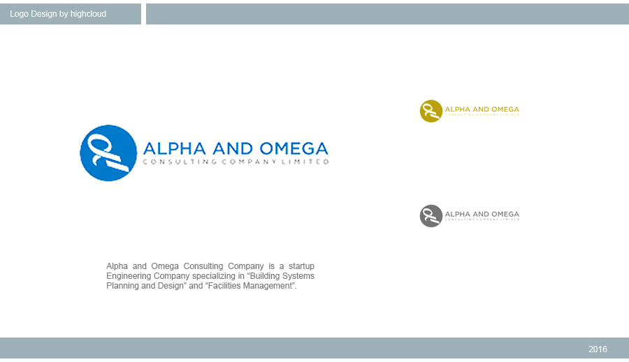 Logo Design by highcloud for Alpha and Omega Consulting Company Limited | Design #11321225