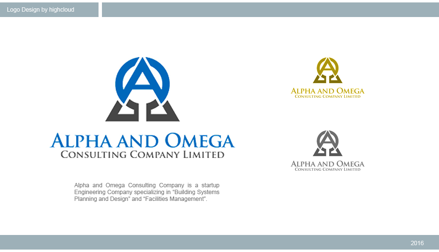 Design de Logo par highcloud pour Alpha and Omega Consulting Company Limited | Design #11321235