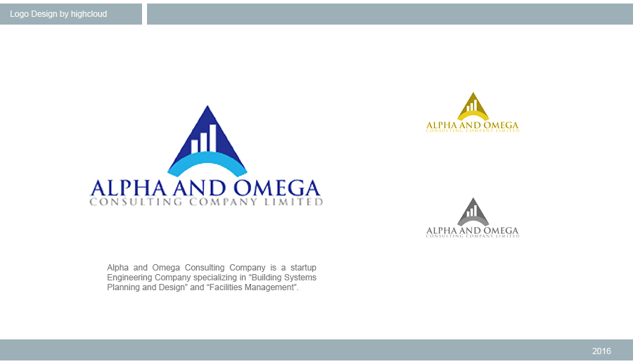 Design de Logo par highcloud pour Alpha and Omega Consulting Company Limited | Design #11321260