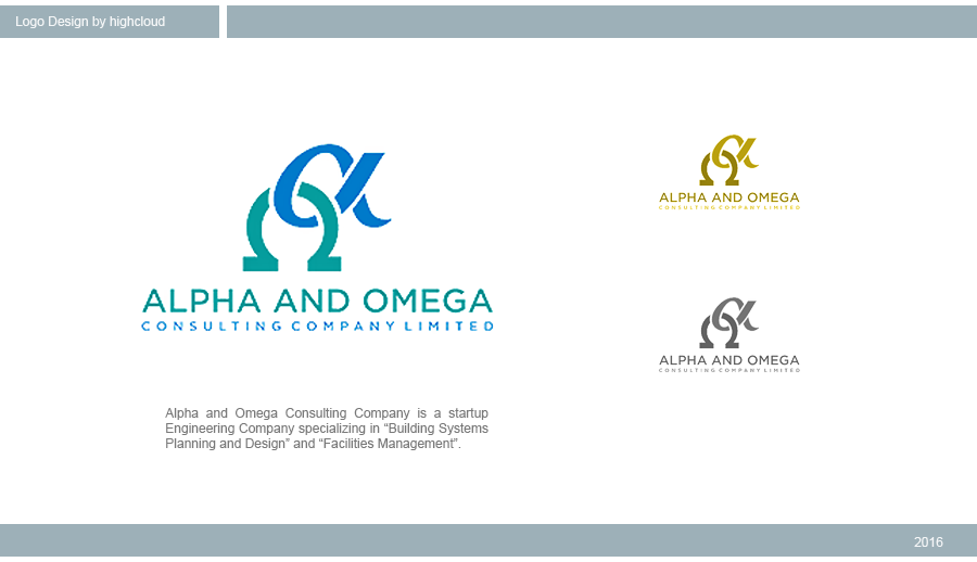 Design de Logo par highcloud pour Alpha and Omega Consulting Company Limited | Design #11321336