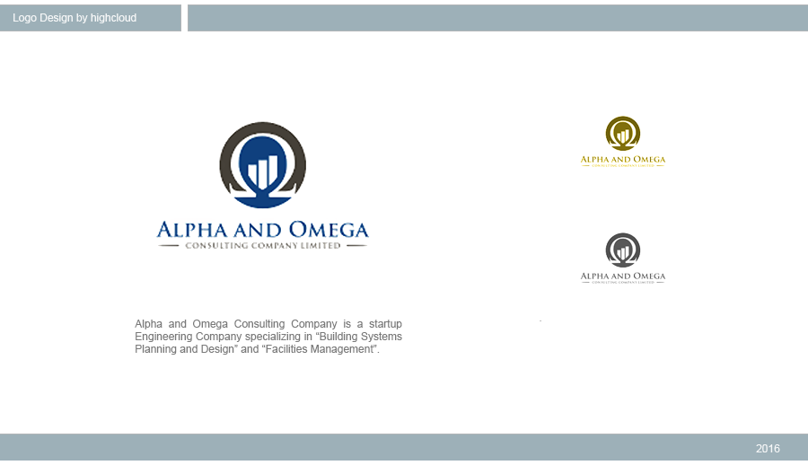 Logo Design by highcloud for Alpha and Omega Consulting Company Limited | Design #11327252