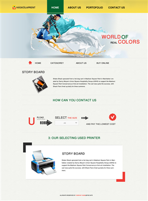 Web Design by adamhfarid for Haskolaprent | Design: #2358408