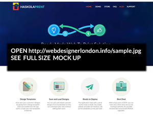 Web Design by Designmonkeyz for Haskolaprent | Design #2307496