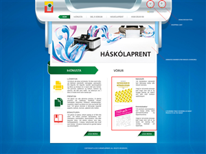 Web Design by WY for Haskolaprent | Design: #2317679