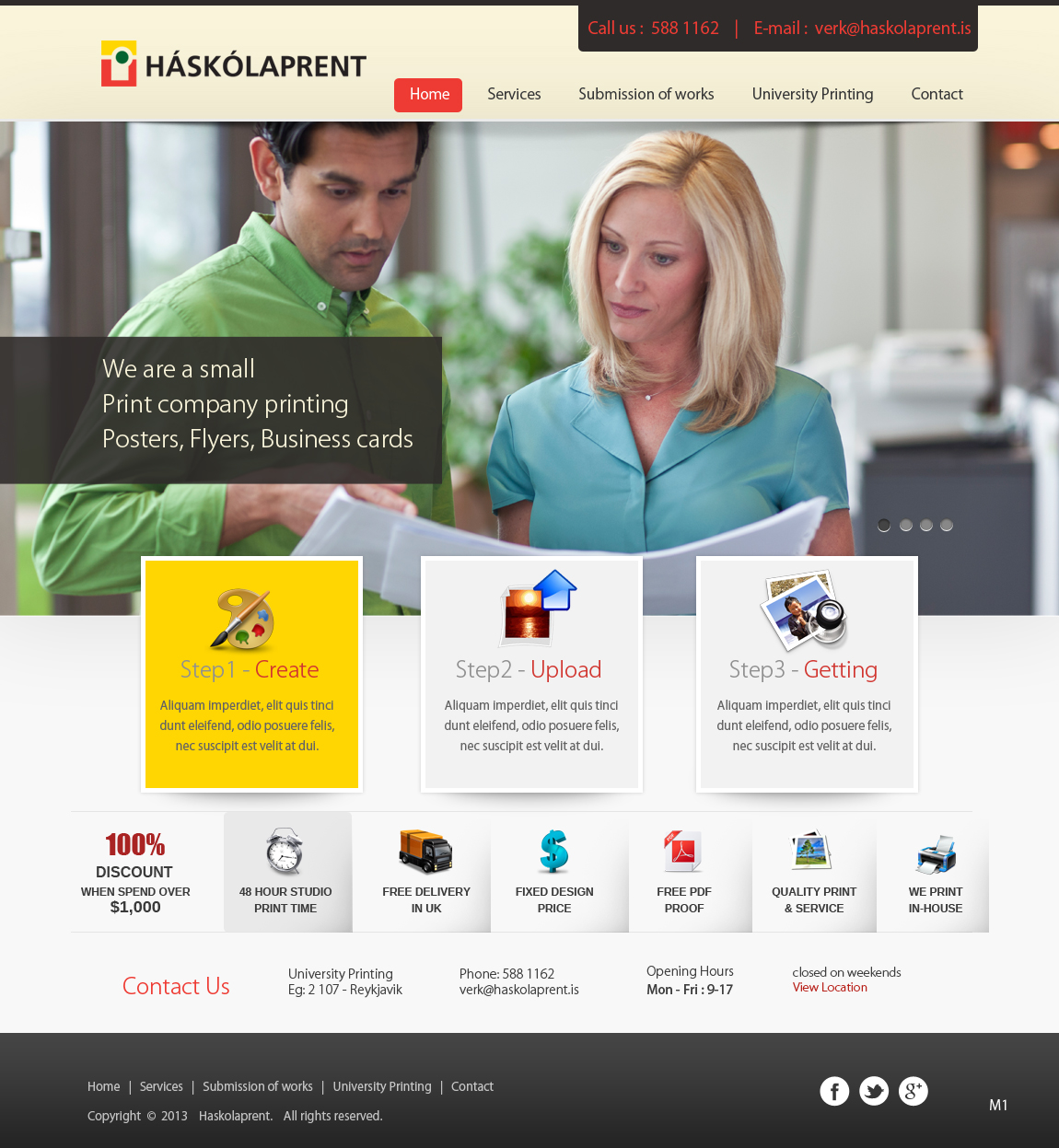 Web Design by pb for Haskolaprent | Design #2306914