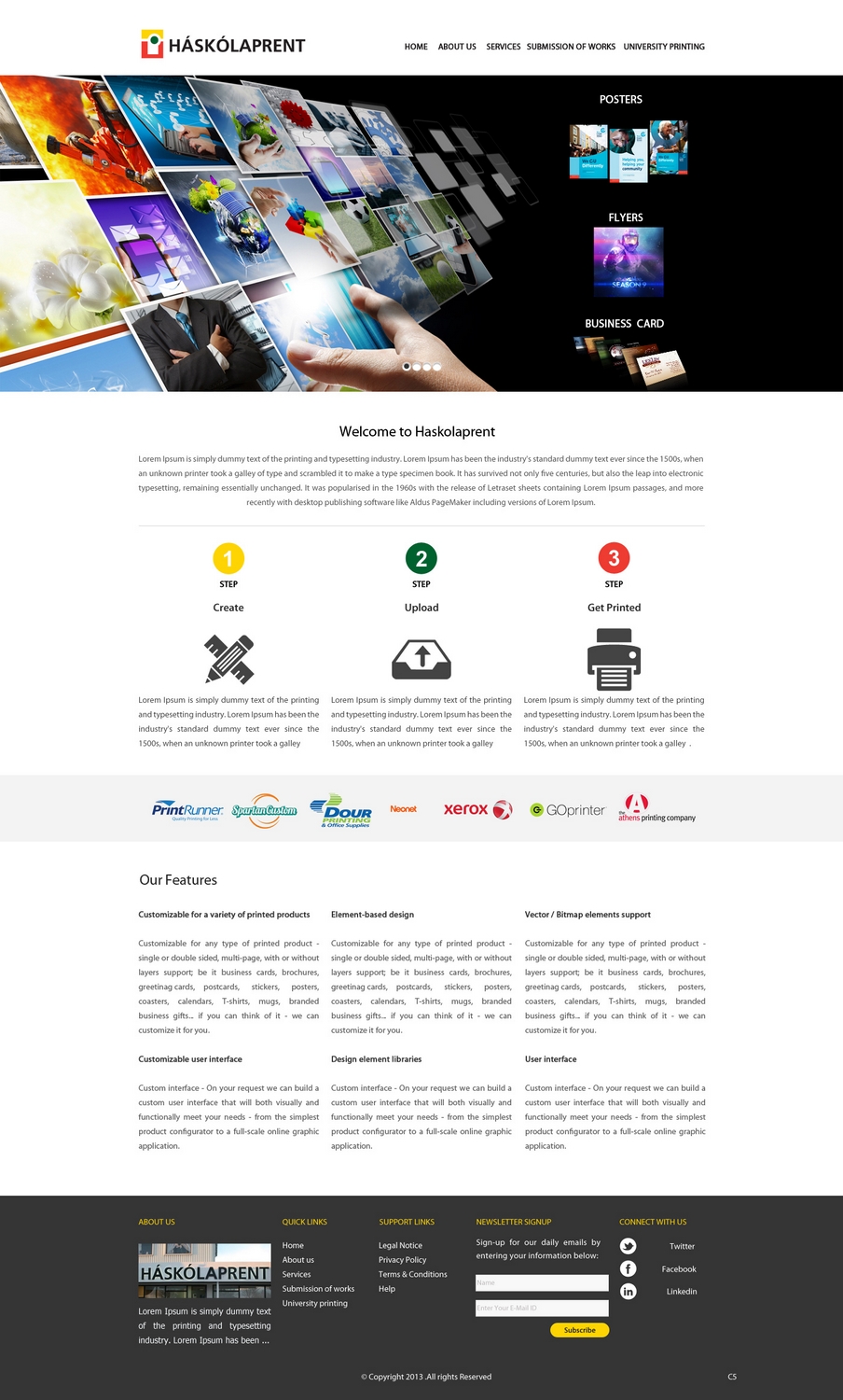 Web-Design von pb für Haskolaprent | Design #2311912