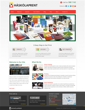 Diseño Web por pb para Haskolaprent | Diseño: #2311913