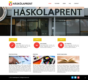 Diseño Web por pb para Haskolaprent | Diseño: #2311915