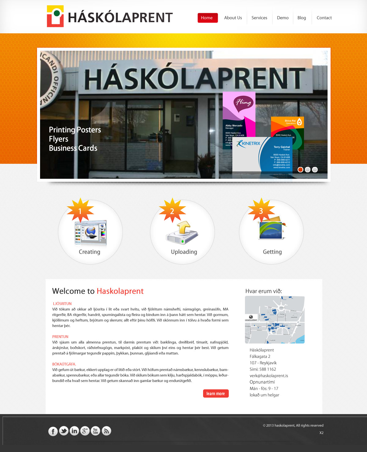 Web Design by pb for Haskolaprent | Design #2311919