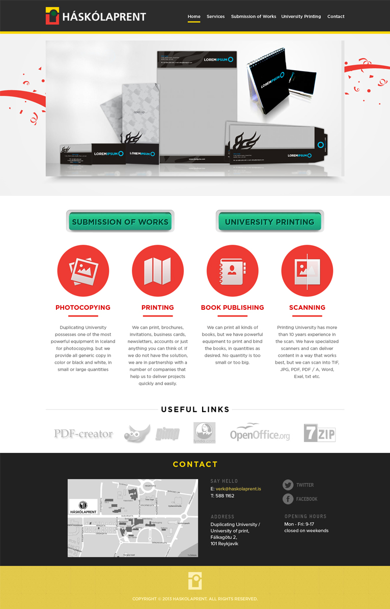 Web Design by ShreejiAkshar for Haskolaprent | Design #2323011