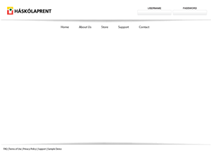 Web site for small printshop | Web Design by Angelina