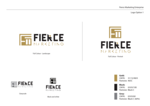 Logo Design by Sammy for Fierce Marketing Enterprises | Design: #11282276