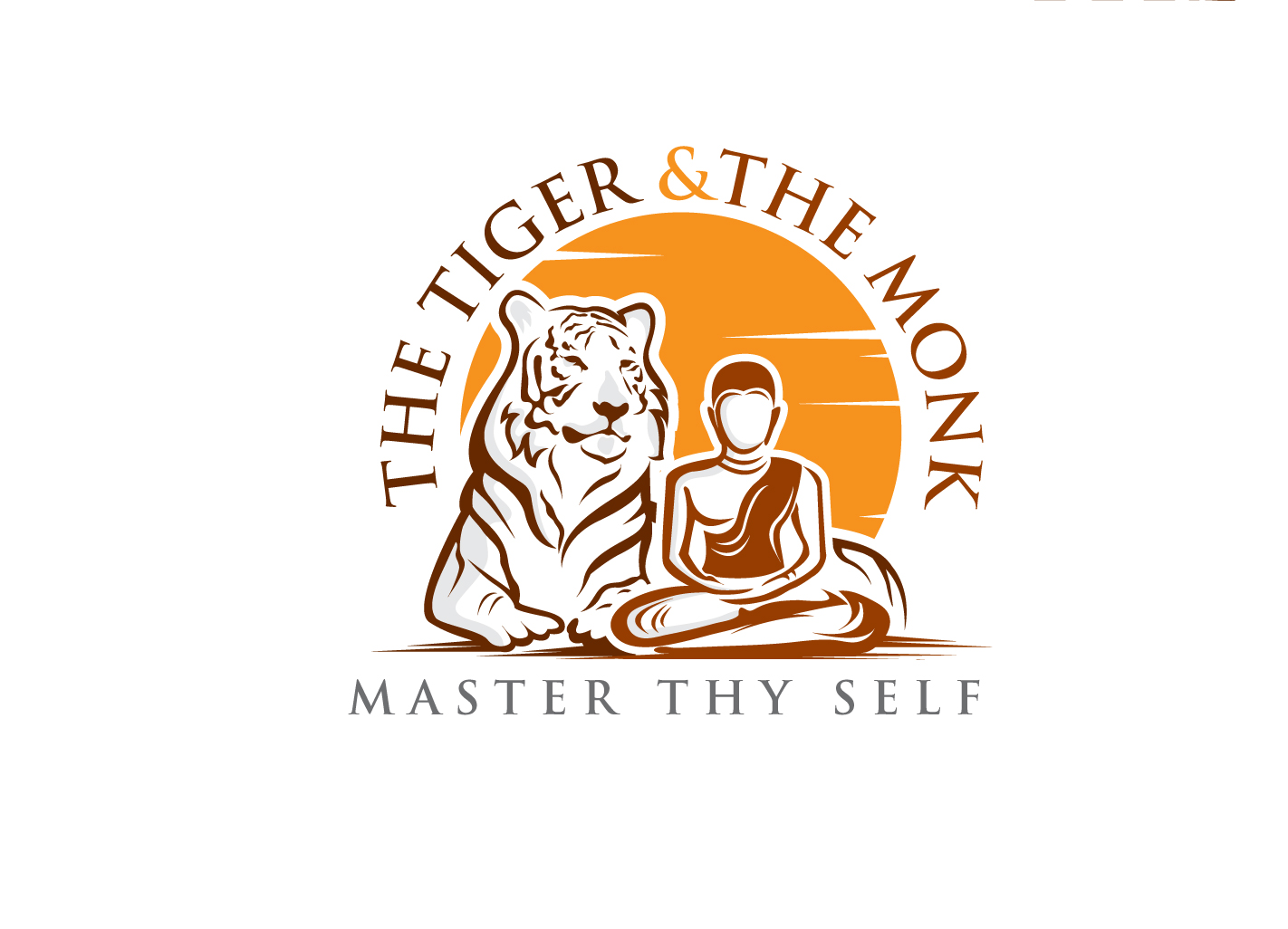 Logo Design by creative.bugs for The Tiger and the Monk | Design #11290093