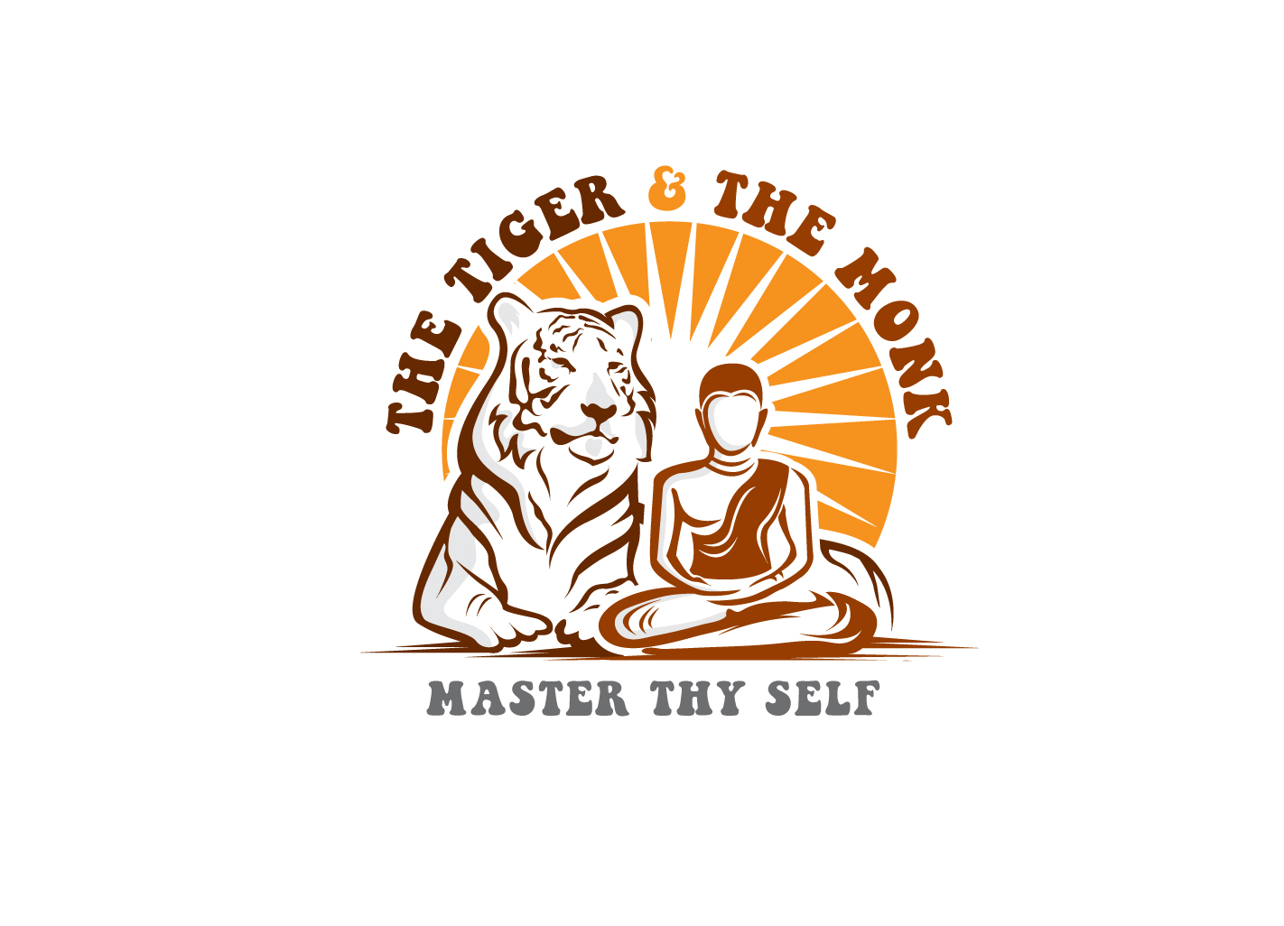 Diseño de Logo por creative.bugs para The Tiger and the Monk | Diseño #11329930