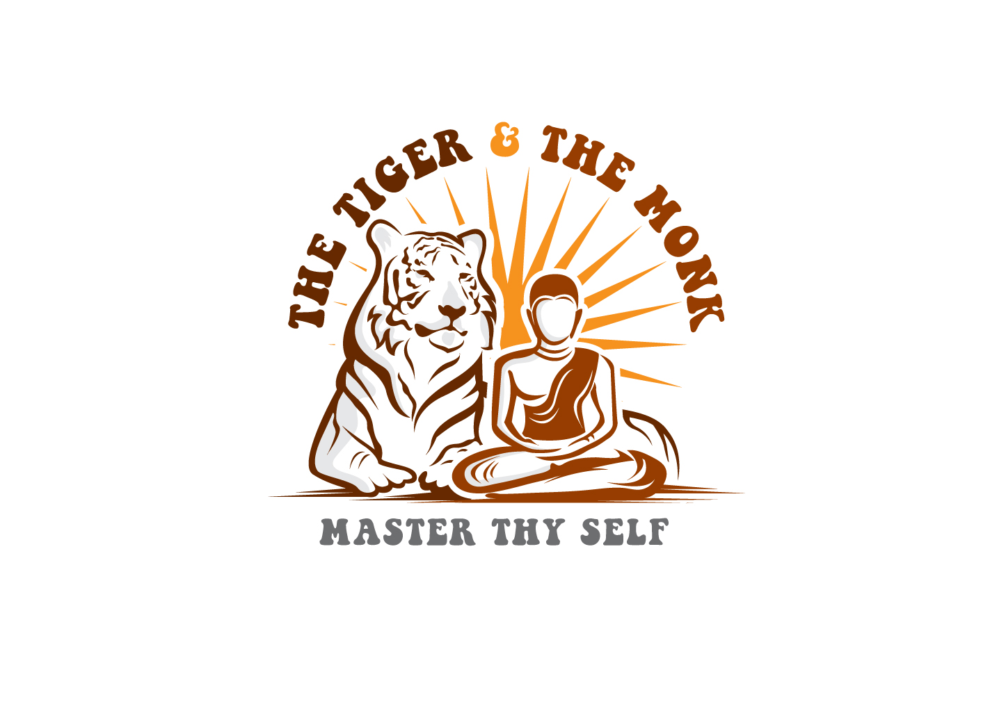 Logo Design by creative.bugs for The Tiger and the Monk | Design #11329932
