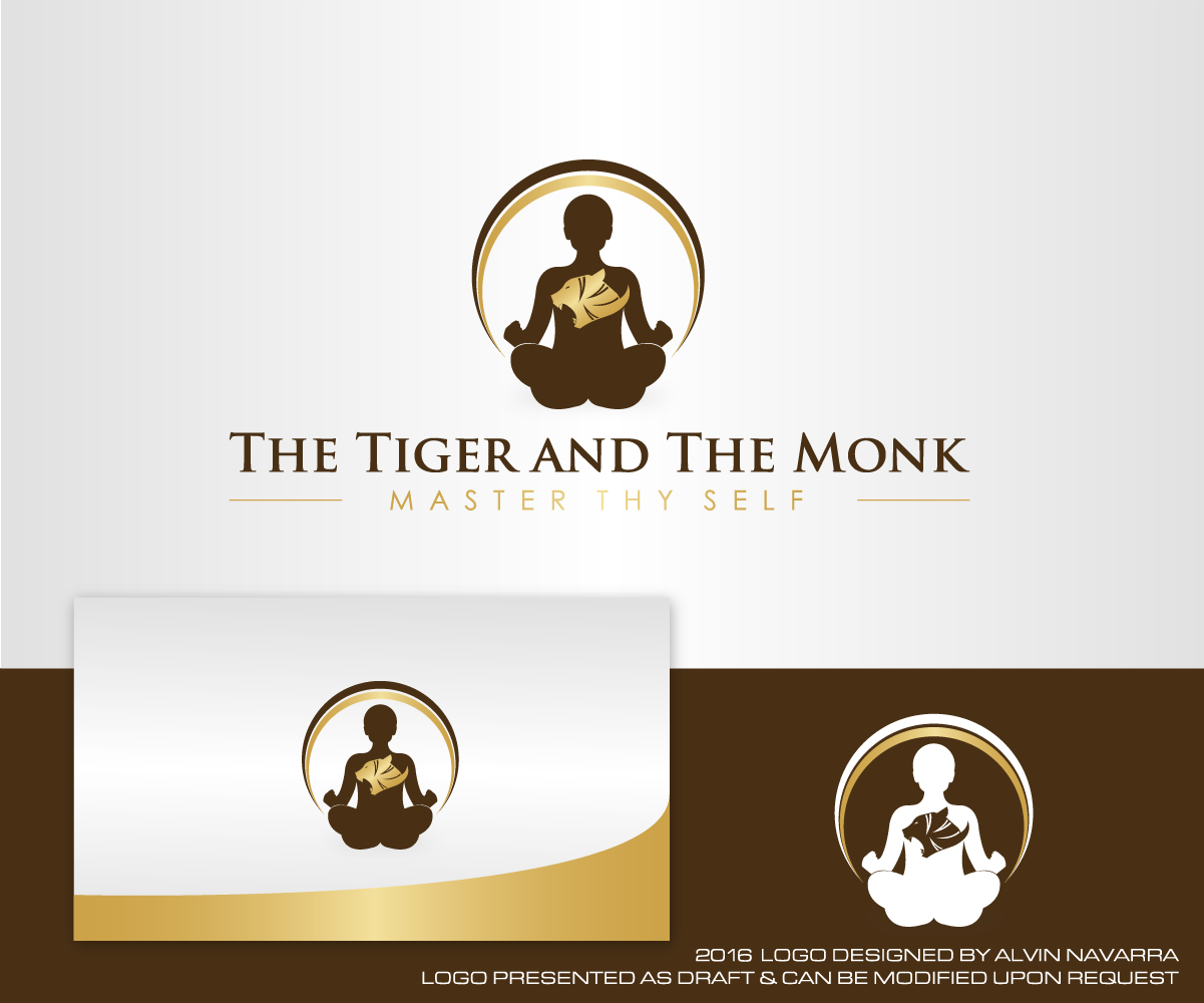 Logo Design by alvinnavarra for The Tiger and the Monk | Design #11328029