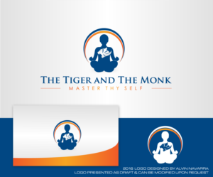 Logo Design by alvinnavarra for The Tiger and the Monk | Design: #11328033