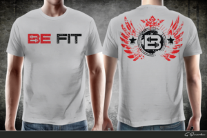T-shirt for fitness personal trainers | T-shirt Design by gekgrfx