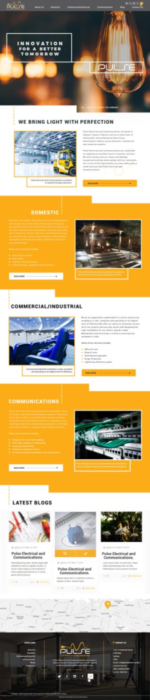 Wordpress Design by Vortex Global