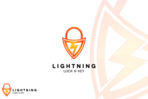 Logo Design by D4Designer for Lightning Lock & Key | Design: #11282231