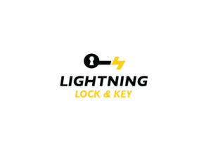 Lightning Lock & Key | Logo Design by Hiccups Design