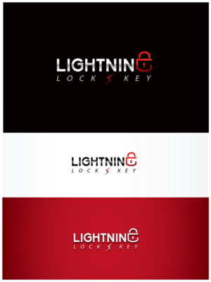 Logo Design by CanDoDesign for Lightning Lock & Key | Design: #11284423