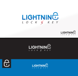 Logo Design by CanDoDesign for Lightning Lock & Key | Design: #11284559