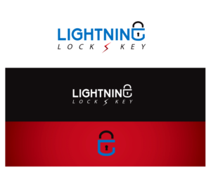 Logo Design by CanDoDesign for Lightning Lock & Key | Design: #11284598