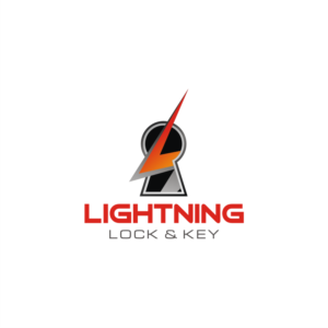 Lightning Lock & Key | Logo Design by Arham Hidayat
