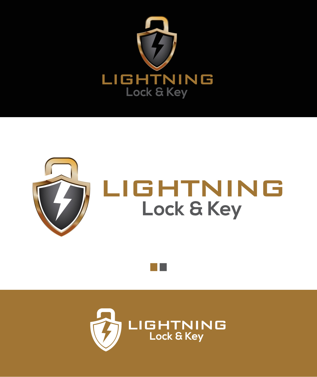 Diseño de Logo por Lykos para Lightning Lock & Key | Diseño #11289134