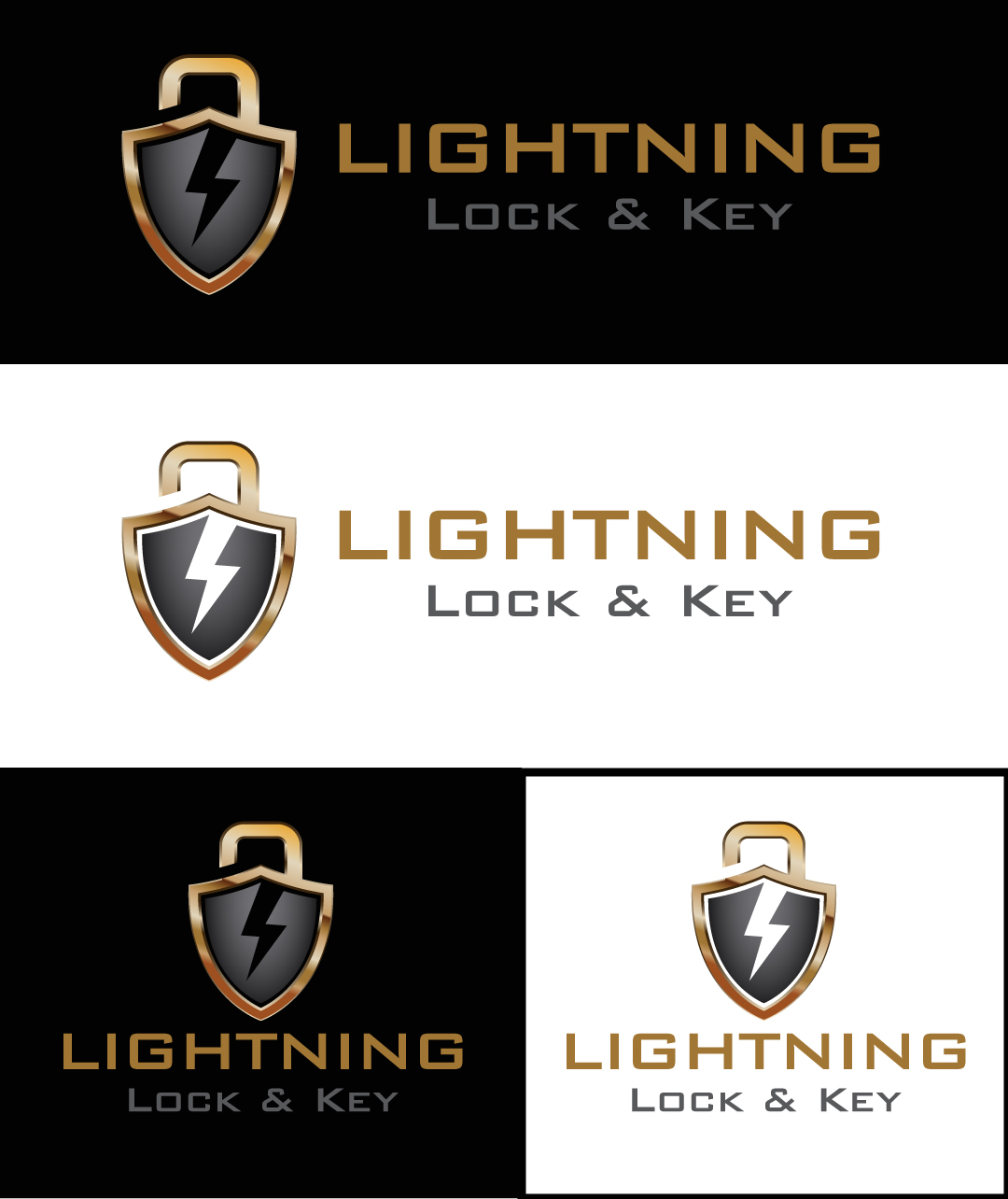 Design de Logo par Lykos pour Lightning Lock & Key | Design #11290439