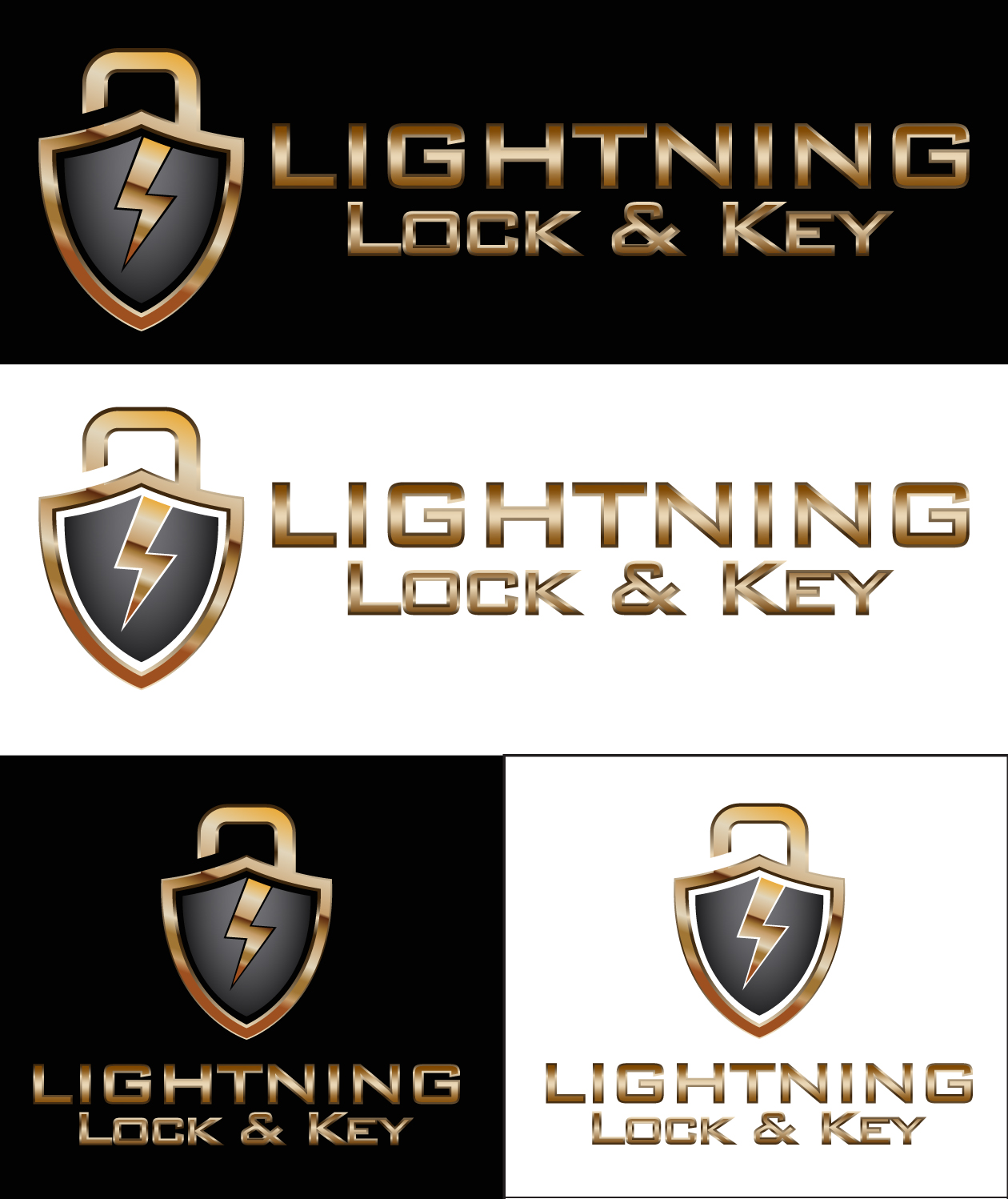 Design de Logo par Lykos pour Lightning Lock & Key | Design #11305601