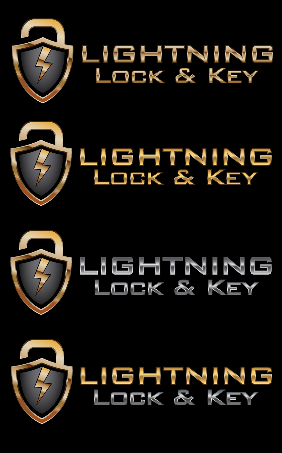 Design de Logo par Lykos pour Lightning Lock & Key | Design #11329954