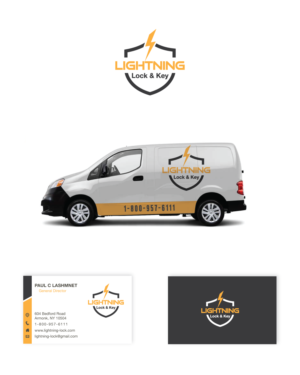 Logo Design by thulet for Lightning Lock & Key | Design: #11297442