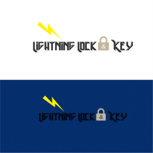 Design de Logo par agim.amir pour Lightning Lock & Key | Design : #11295257
