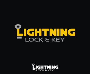 Logo Design by N83touchthesky for Lightning Lock & Key | Design: #11281925
