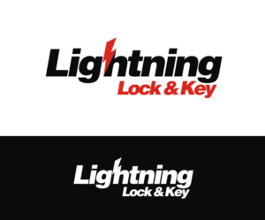 Logo Design by N83touchthesky for Lightning Lock & Key | Design: #11281934