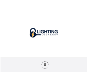 Lightning Lock & Key | Design de Logo par B.R.