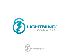 Logo Design by kxDesigns  for Lightning Lock & Key | Design: #11283375