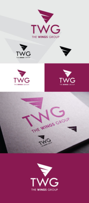 Logo Design by Raheel Saeed for The Wings Group | Design: #11287168