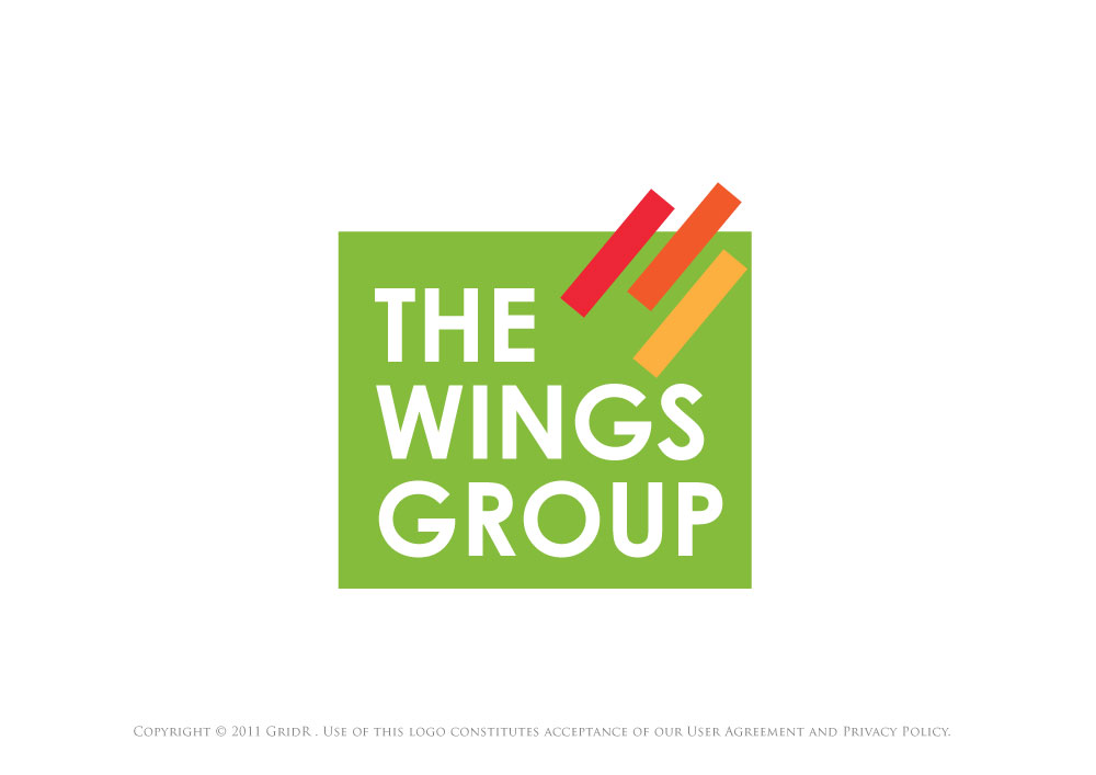 Diseño de Logo por GridR para The Wings Group | Diseño #11278146