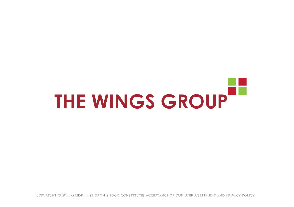 Logo Design by GridR for The Wings Group | Design #11278147