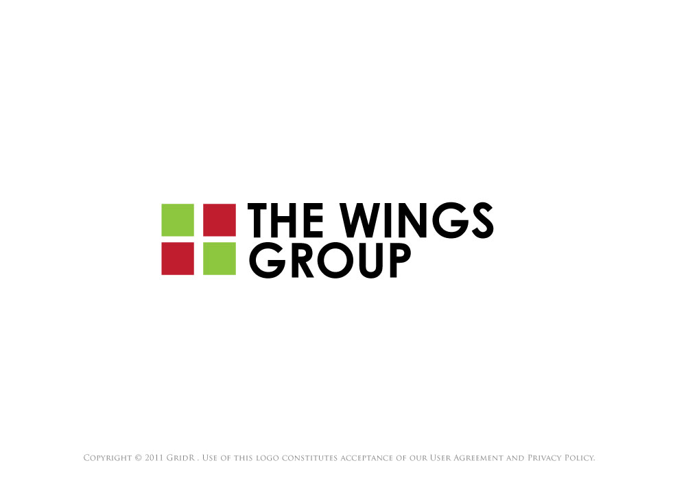 Logo Design by GridR for The Wings Group | Design #11278148