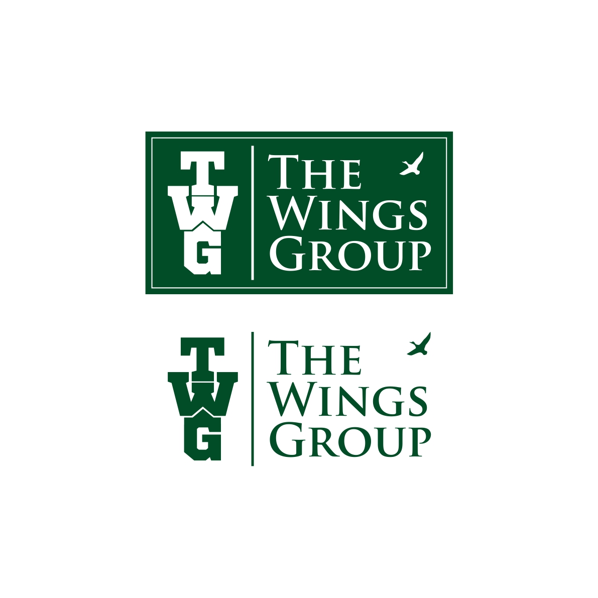 Logo Design by dzoker for The Wings Group | Design #11394742