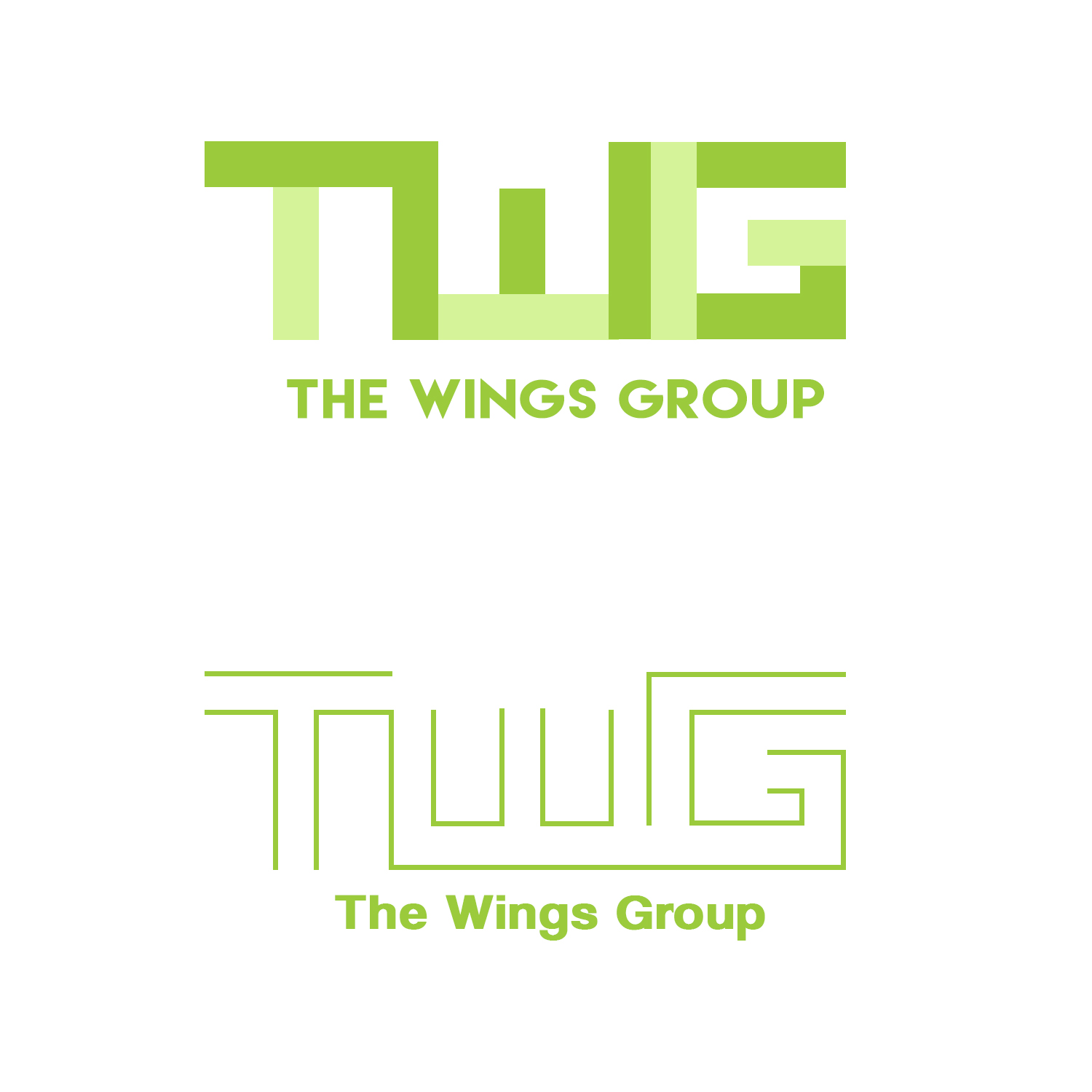 Serious, Professional, Real Estate Logo Design for The Wings Group or